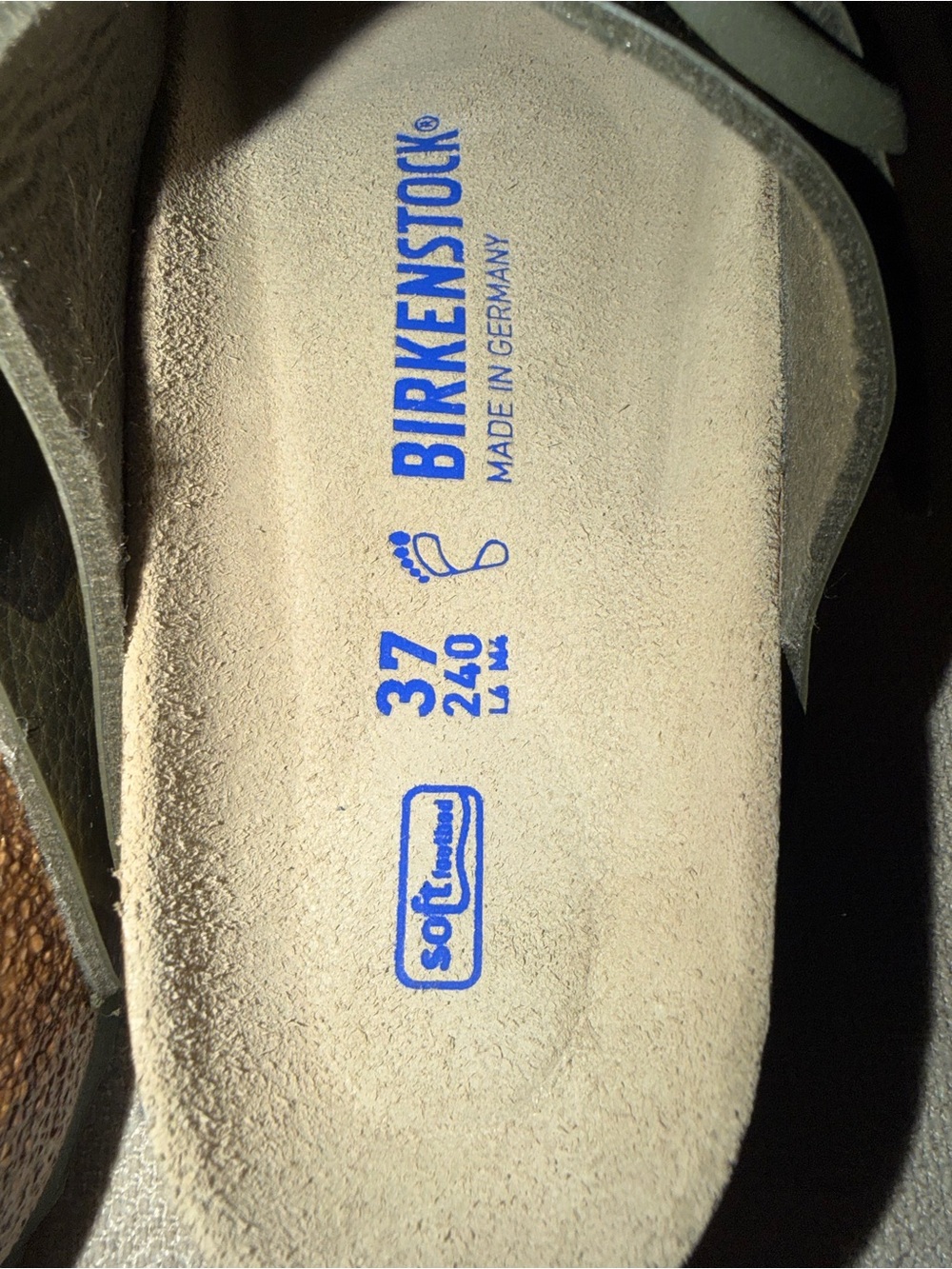 Birkenstock Women’s Arizona Camo Two-Strap Sandal - Olive Green - Picture 2 of 4